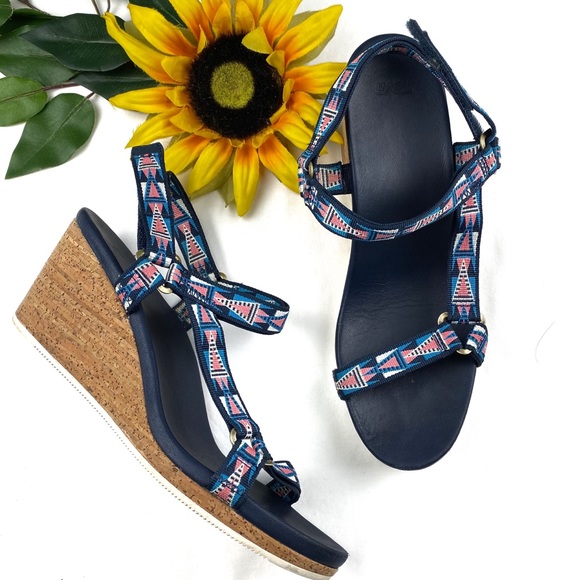 Teva Shoes - Teva Ysidro Universal Aztec Wedge Sandals